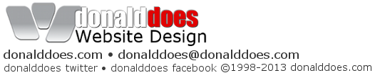 donalddoes Website Design